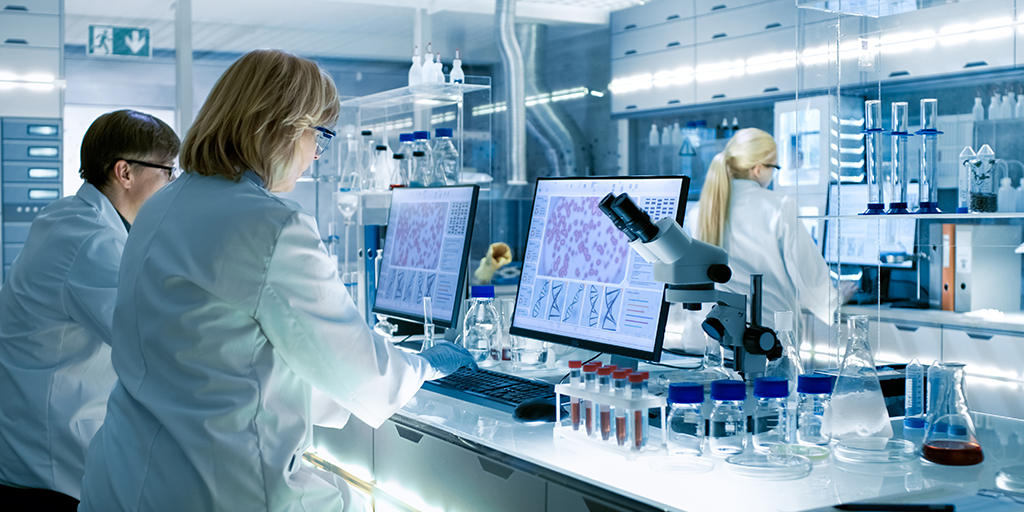 People in lab